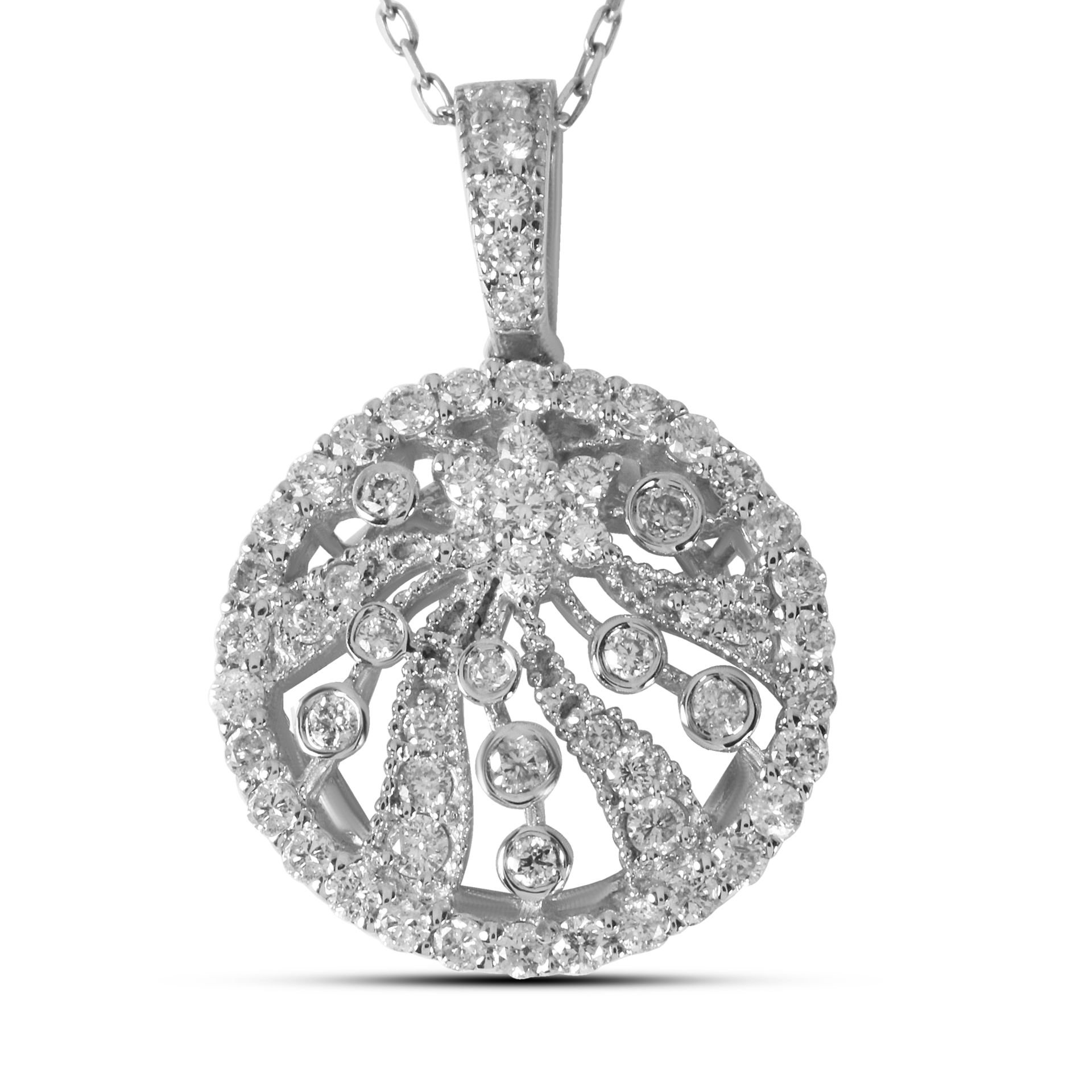 1,09 Karat Pırlanta Kolye G-SI-18K